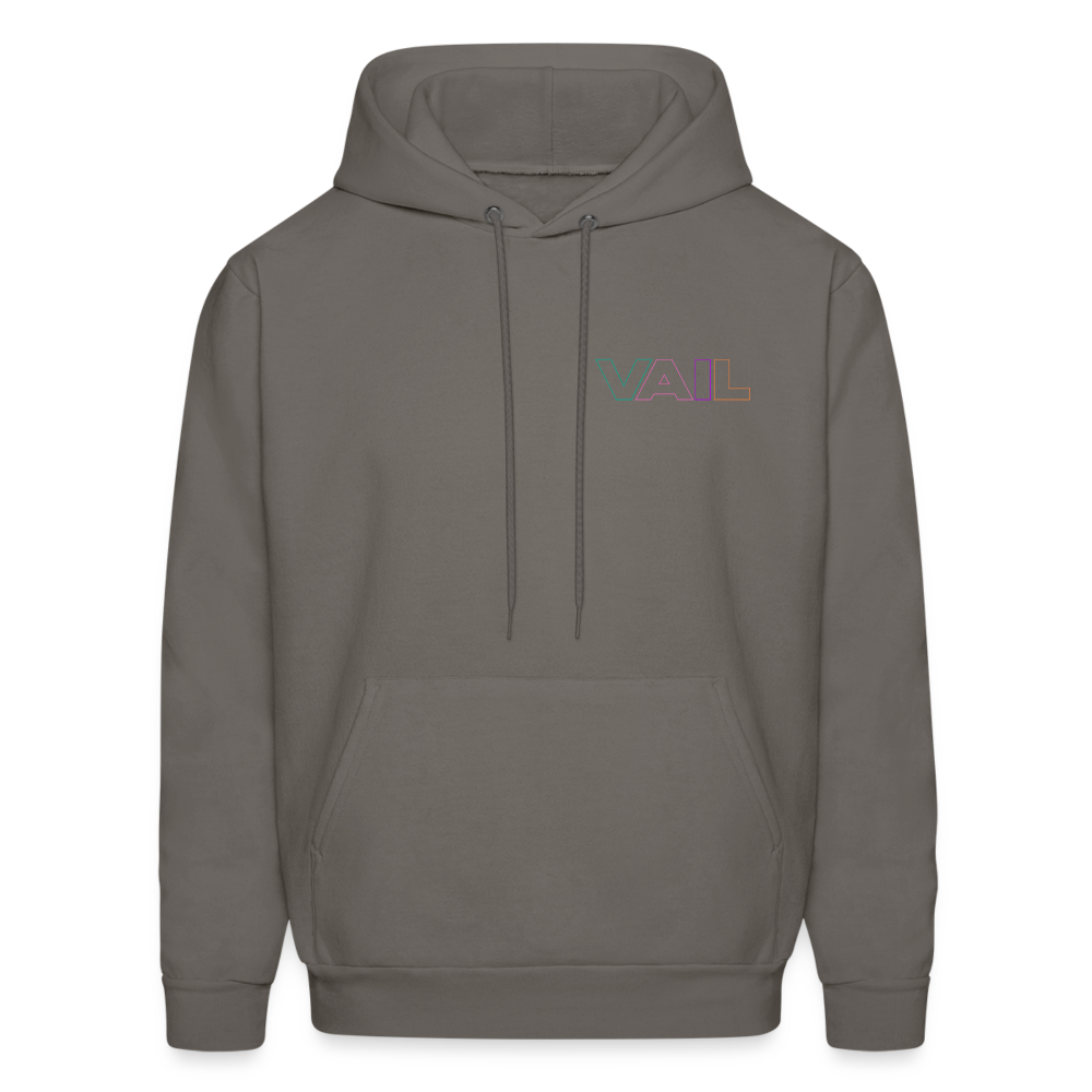 VAIL Men's Hoodie - asphalt gray