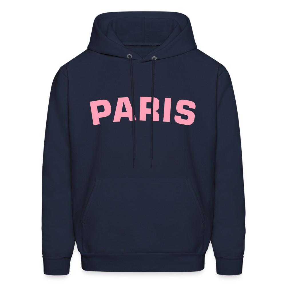 Paris Men's Hoodie - navy