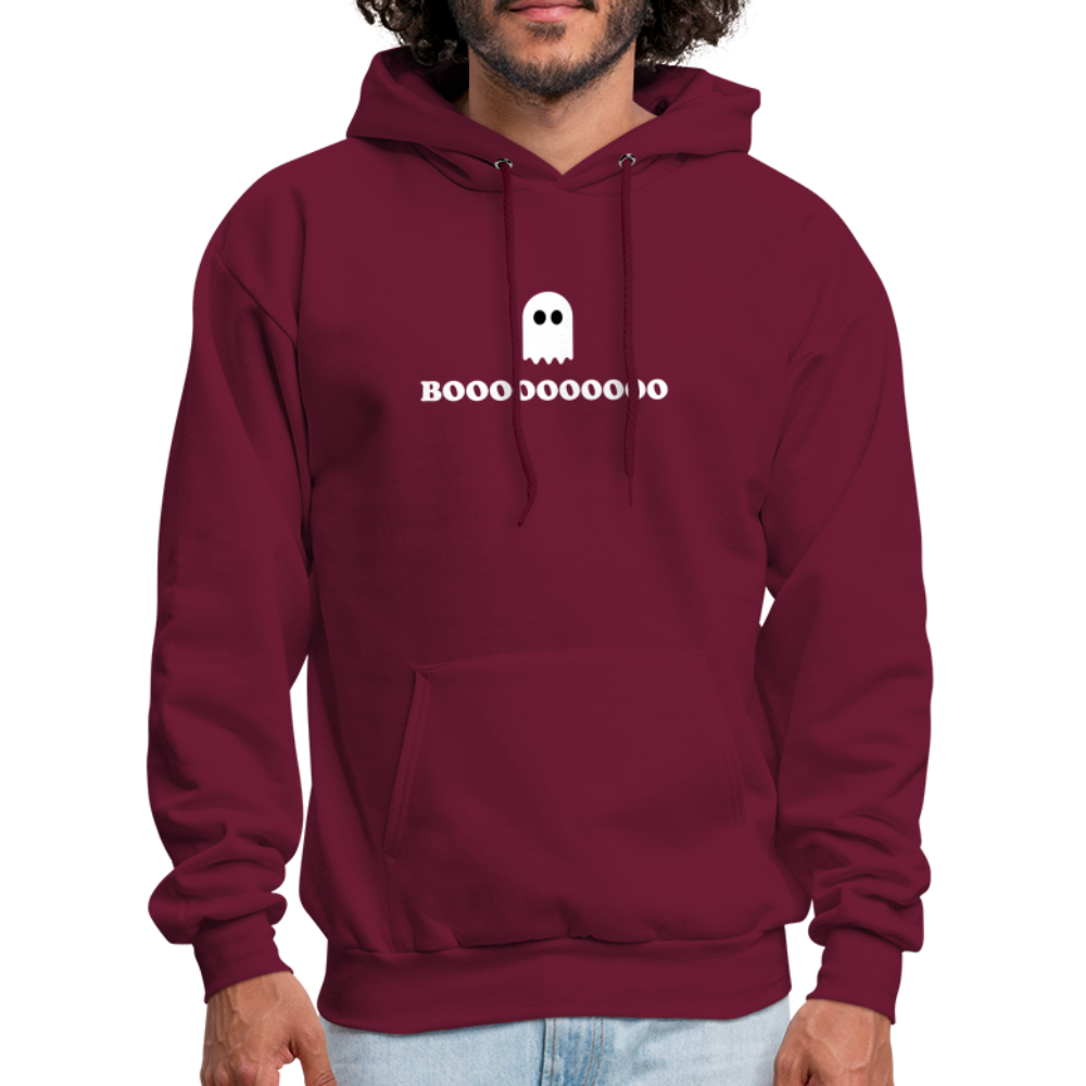 BOOOOOOOO Men's Hoodie - burgundy