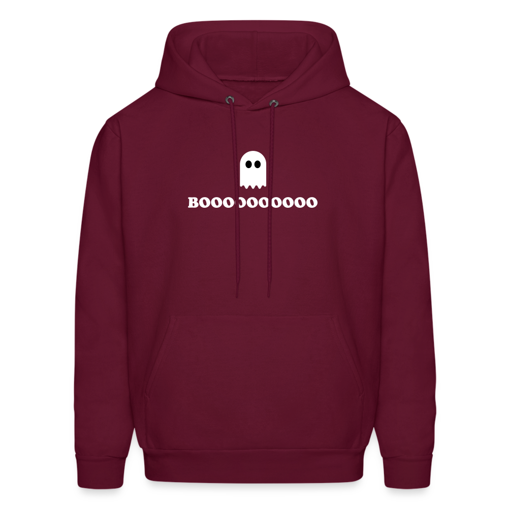 BOOOOOOOO Men's Hoodie - burgundy