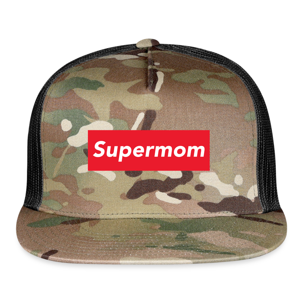 Supermom Trucker Cap - multicam\black