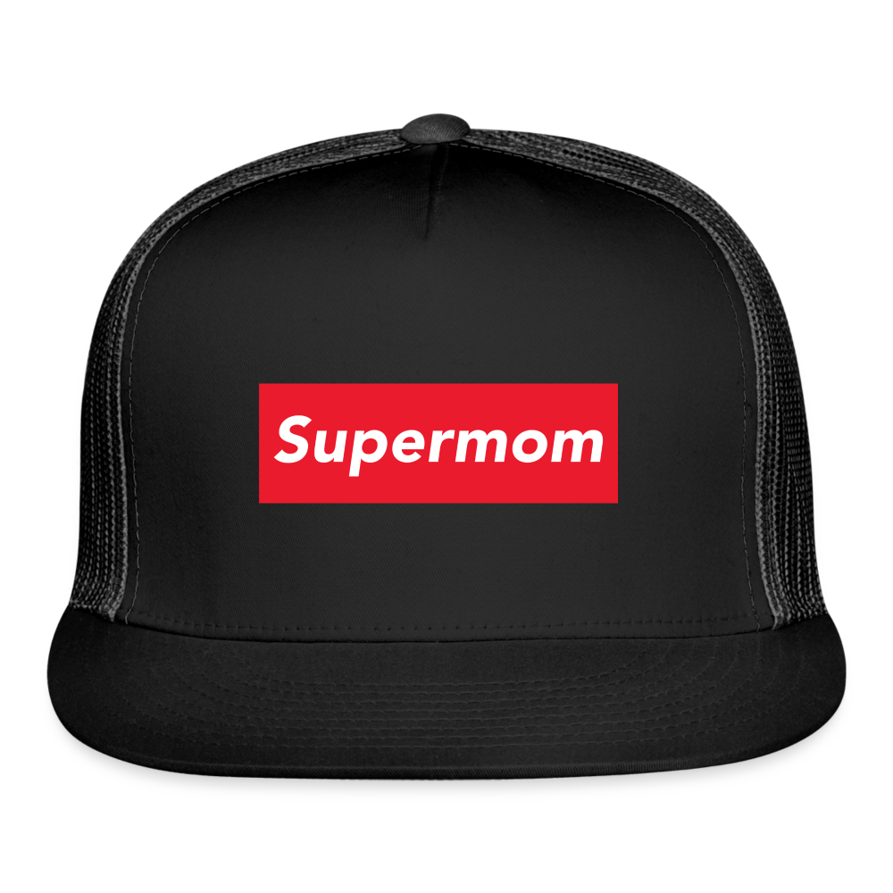 Supermom Trucker Cap - black/black