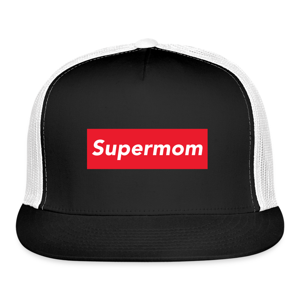 Supermom Trucker Cap - black/white