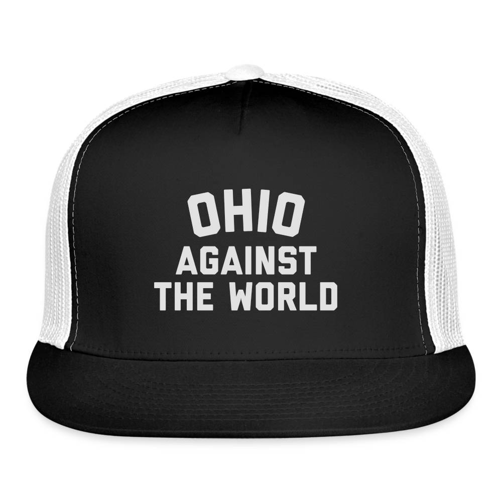 Ohio Against the World Trucker Cap - black/white