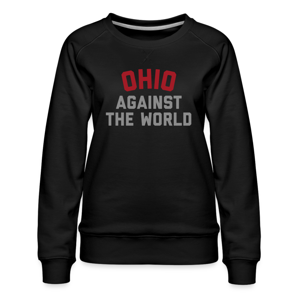 Ohio Against the World Women’s Premium Sweatshirt - black