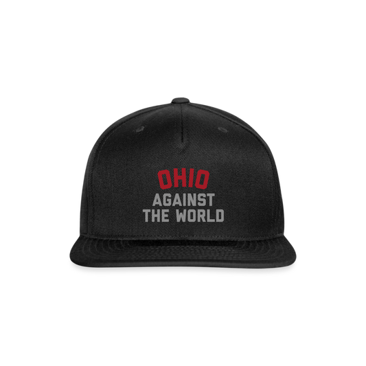 Ohio Against the World Snapback Baseball Cap - black