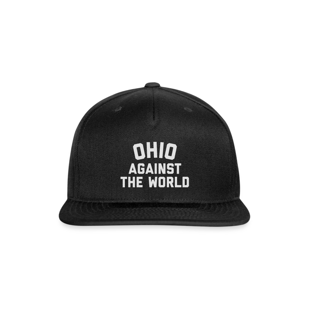 Ohio Against the World Snapback Baseball Cap - black