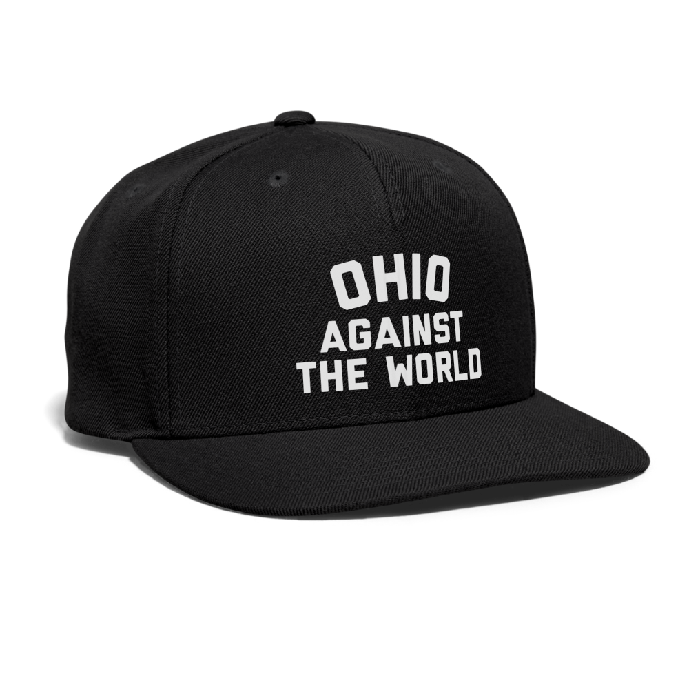 Ohio Against the World Snapback Baseball Cap - black