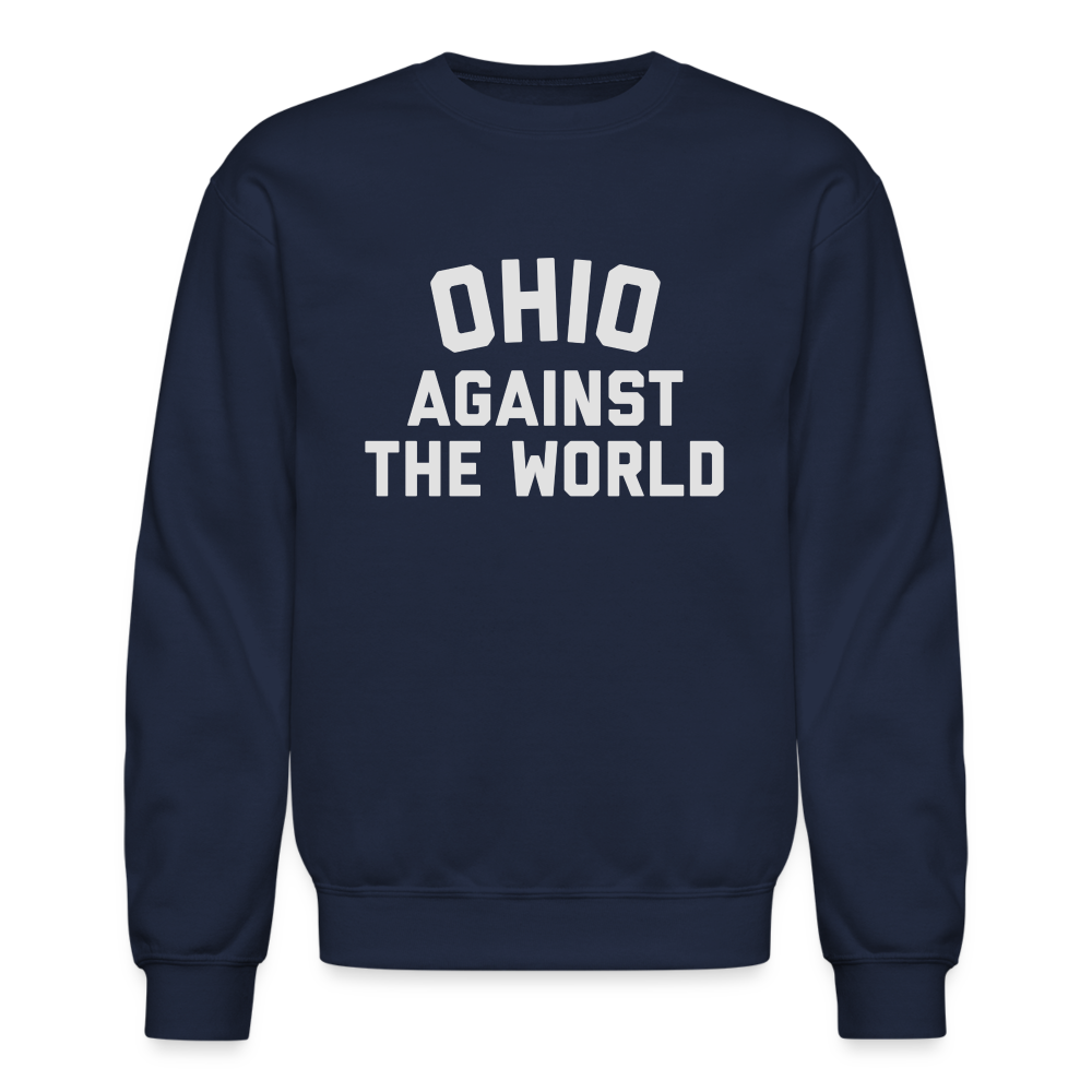 Ohio Against the World Crewneck Sweatshirt - navy