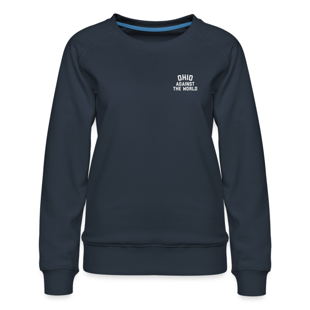 Ohio Against the World Women’s Premium Sweatshirt - navy
