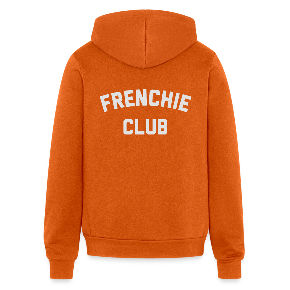 Frenchie Club Bella + Canvas Unisex Full Zip Hoodie - autumn