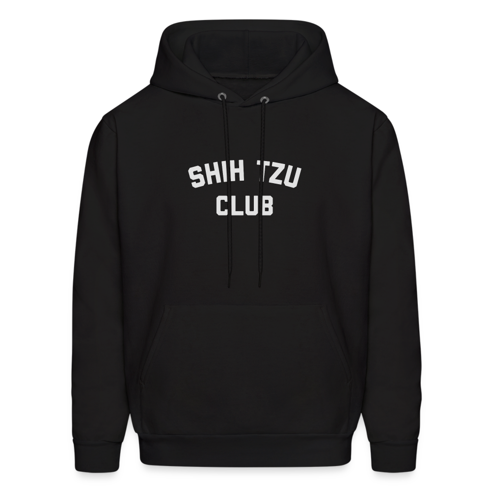 Shih Tzu Club Men's Hoodie - black