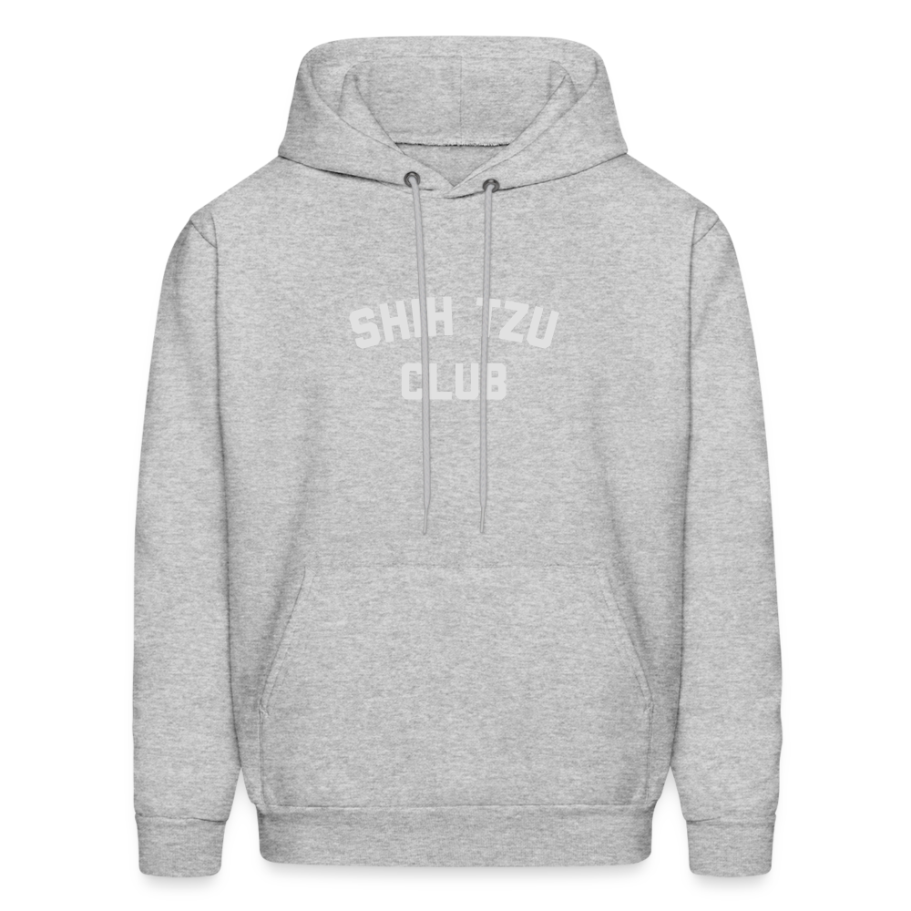 Shih Tzu Club Men's Hoodie - heather gray