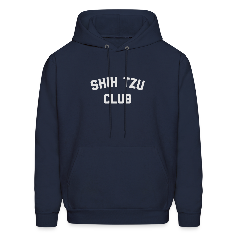 Shih Tzu Club Men's Hoodie - navy
