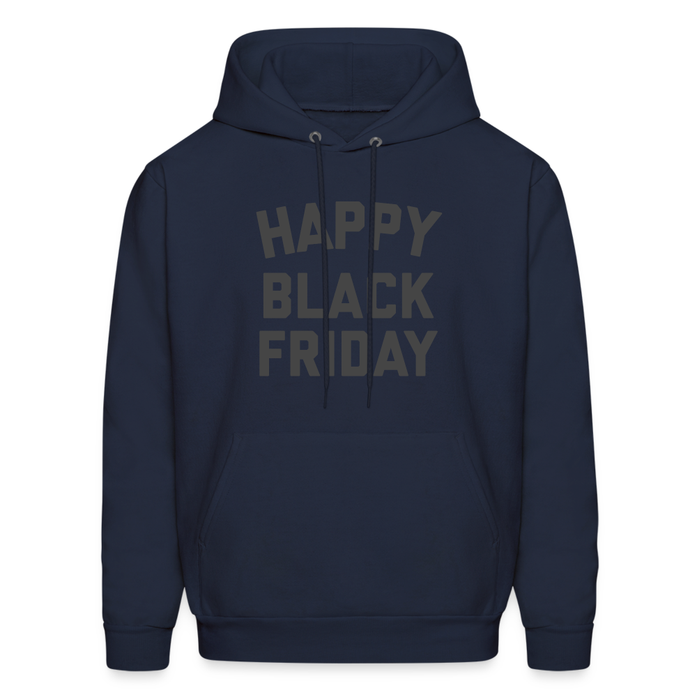 Happy Black Friday Men's Hoodie - navy