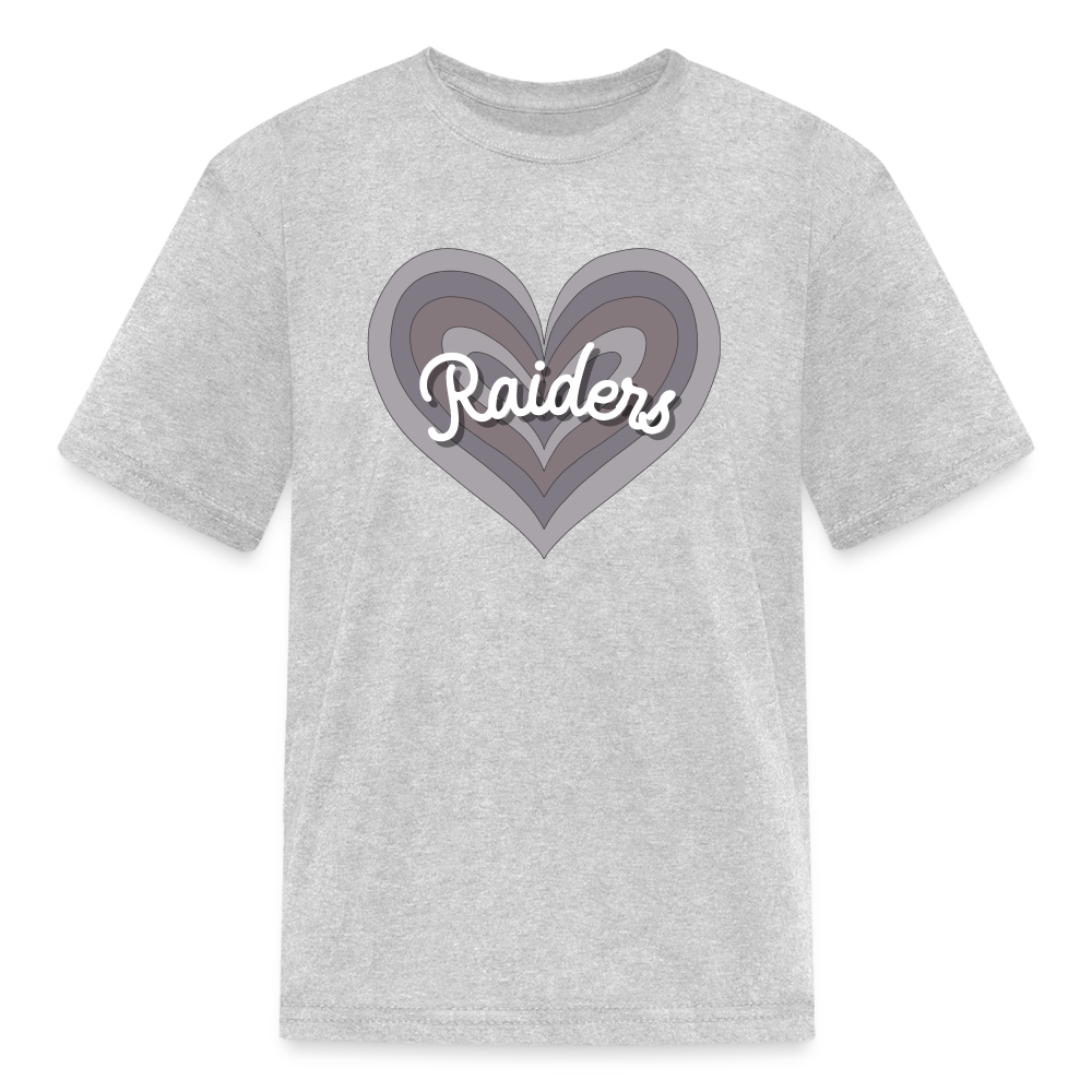 Raiders Kids' T-Shirt - heather gray
