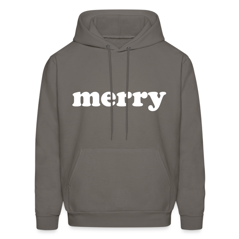 Merry Men's Hoodie - asphalt gray