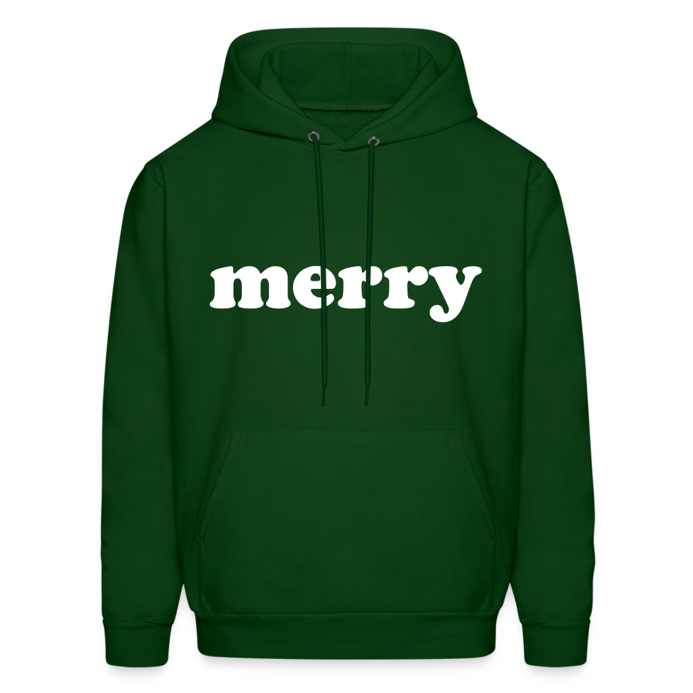 Merry Men's Hoodie - forest green