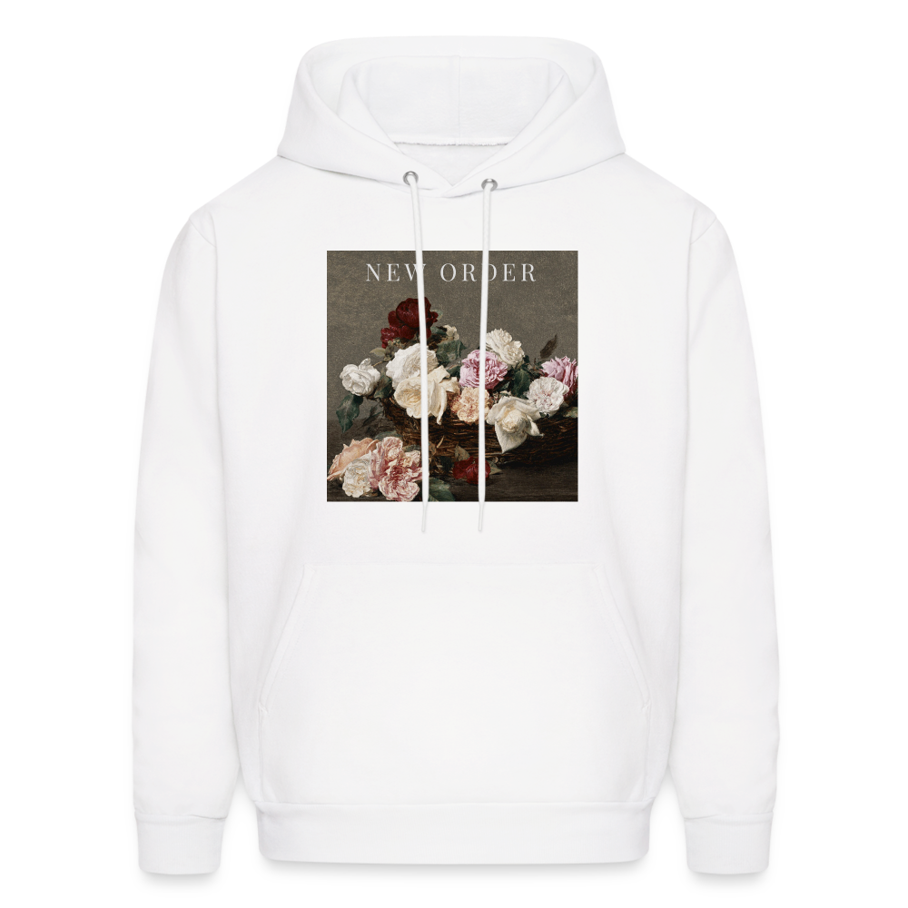 New Order Men's Hoodie - white