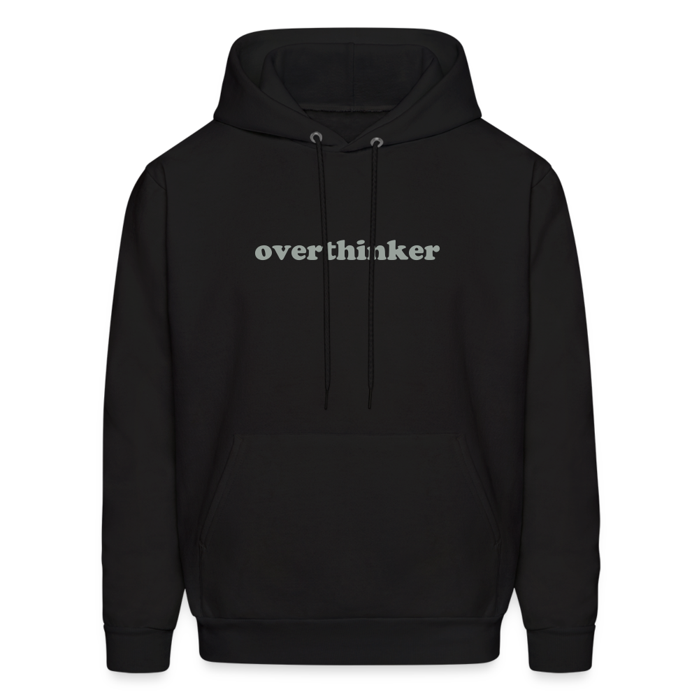 Overthinker This Men's Hoodie - black