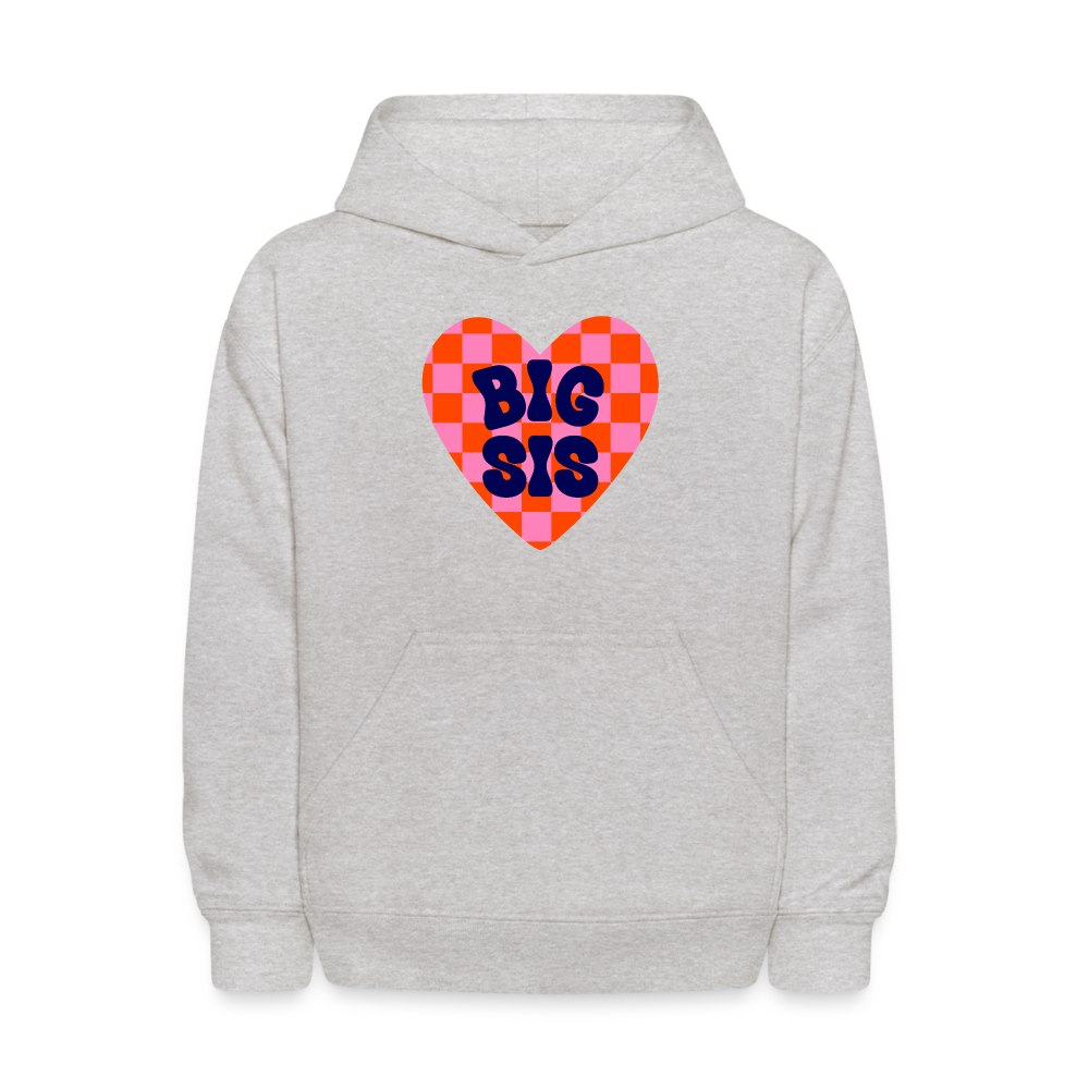 Big Sis Kids' Hoodie - heather gray