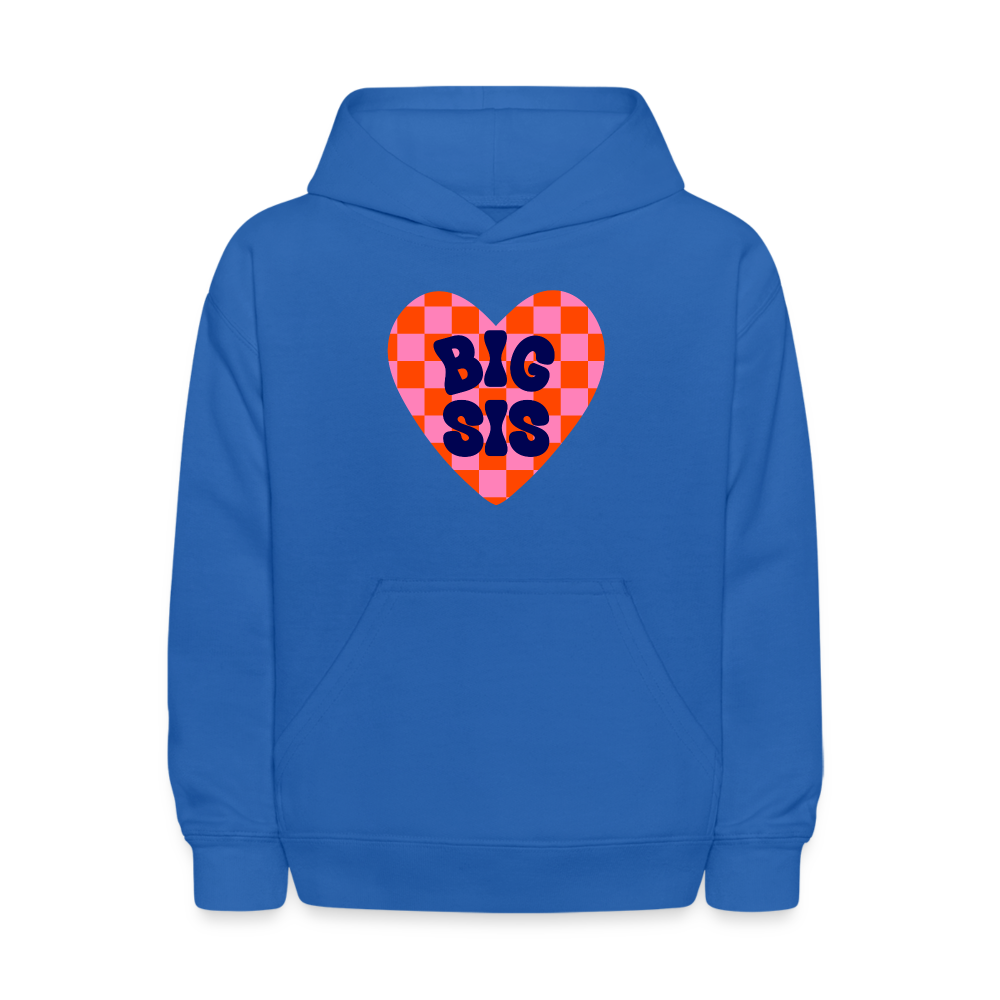 Big Sis Kids' Hoodie - royal blue