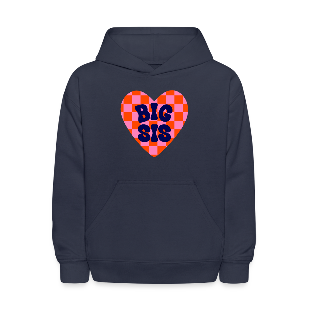 Big Sis Kids' Hoodie - navy