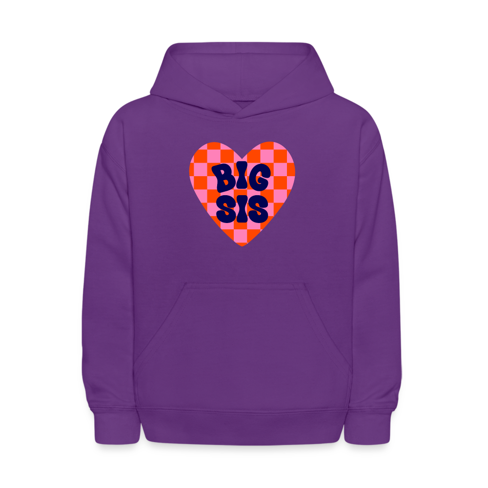 Big Sis Kids' Hoodie - purple