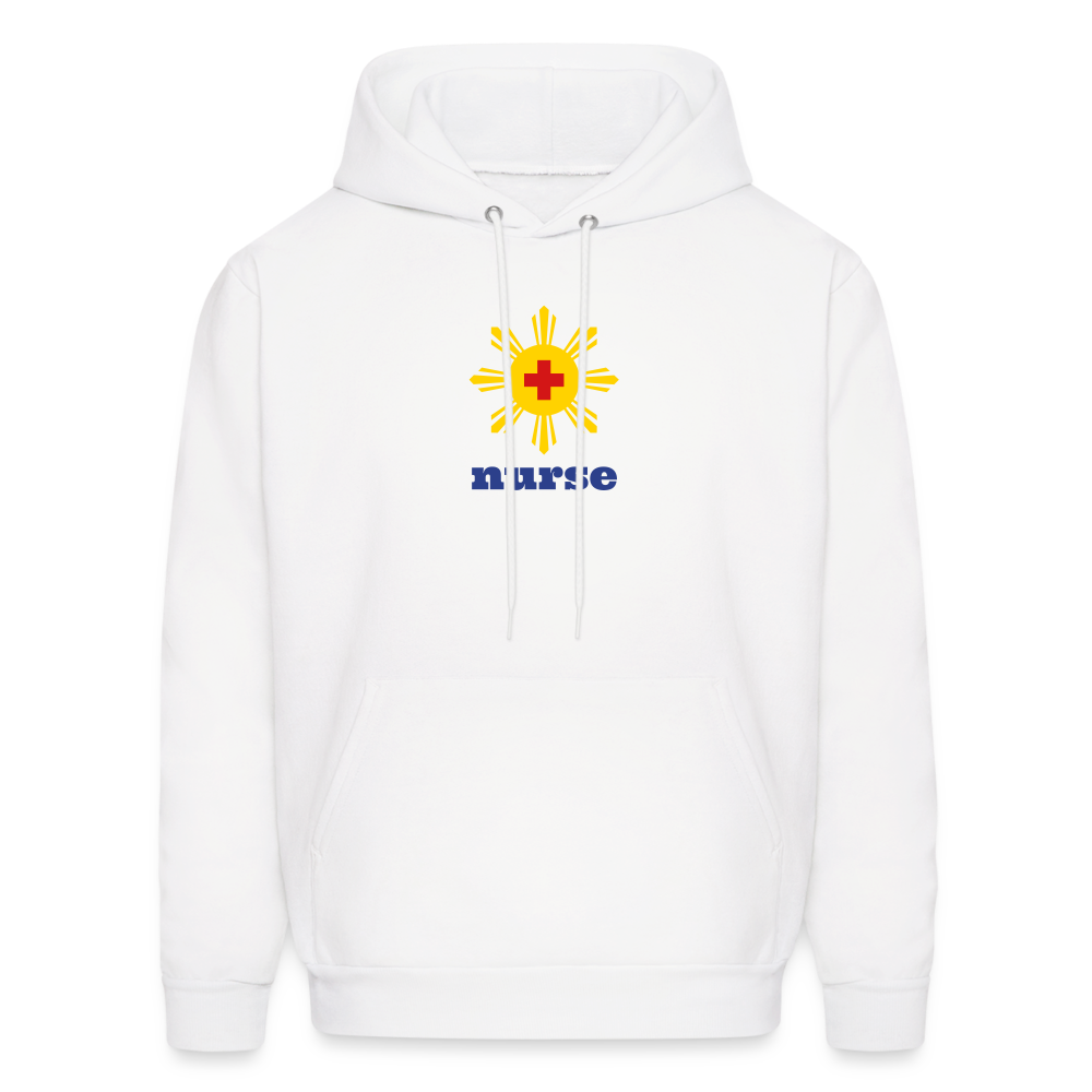 Filipino Nurse Men's Hoodie - white