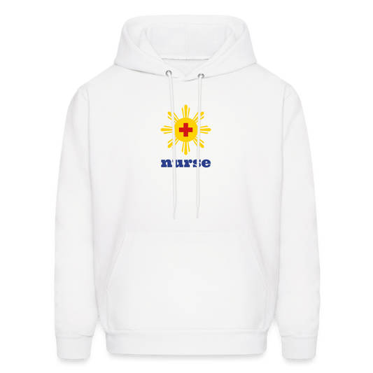 Filipino Nurse Men's Hoodie - white