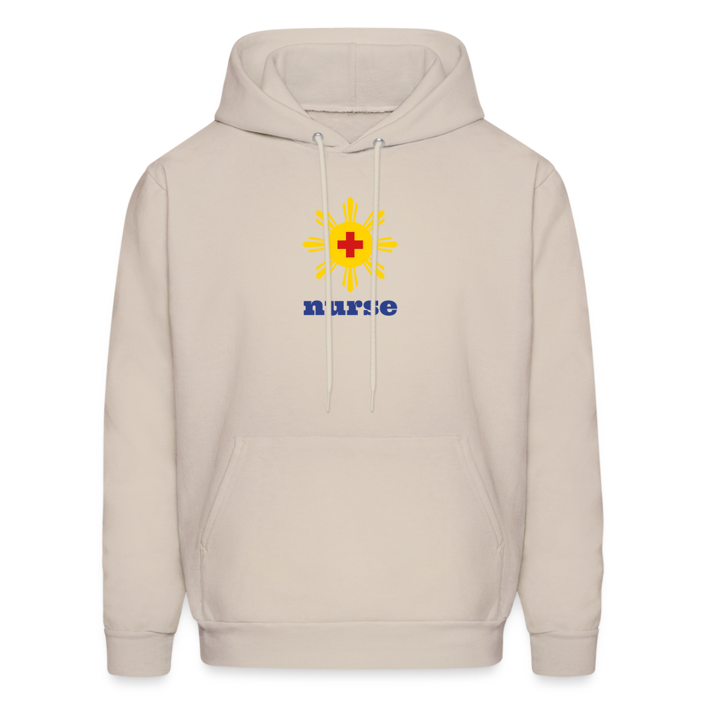 Filipino Nurse Men's Hoodie - Sand