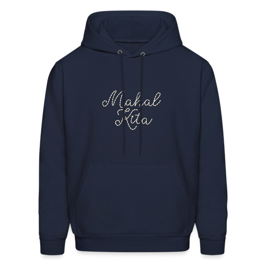 Mahal Kita Men's Hoodie - navy
