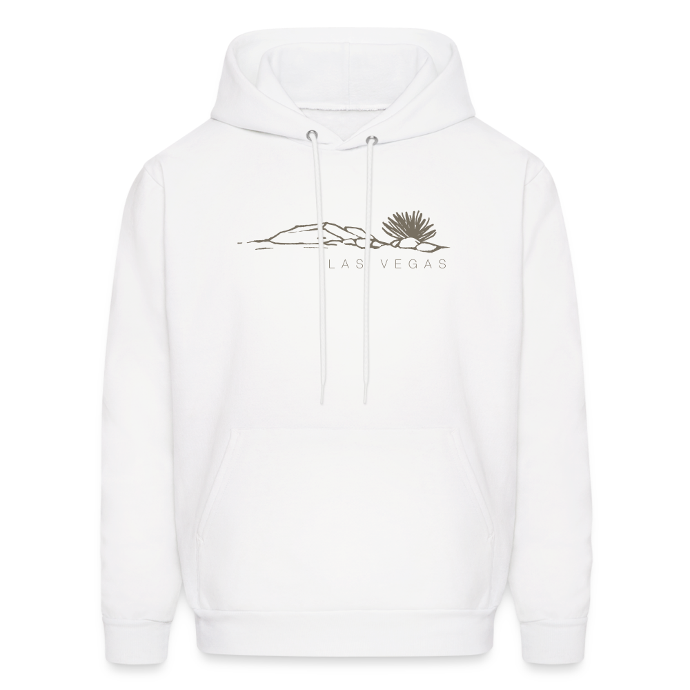 Las Vegas Desert Men's Hoodie - white