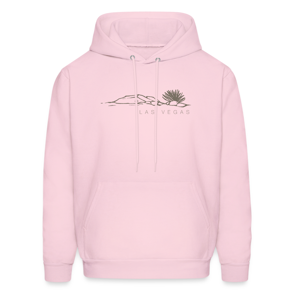 Las Vegas Desert Men's Hoodie - pale pink