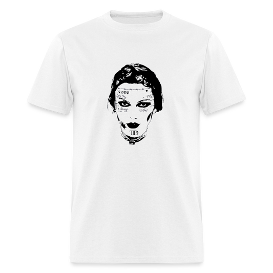 Taylor Swift TTPD Fortnight Post Malone Tattoo Unisex Classic T-Shirt - white