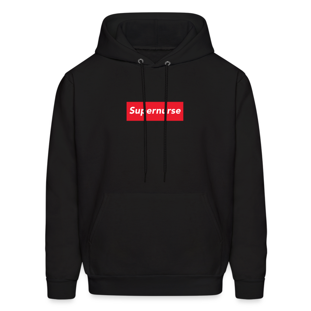 Supernurse Men's Hoodie - black