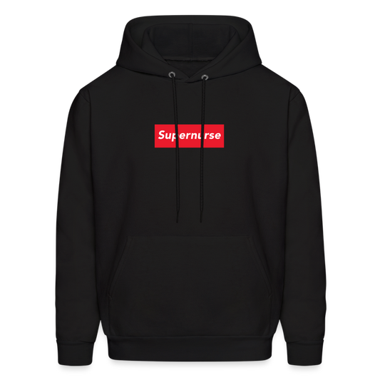 Supernurse Men's Hoodie - black