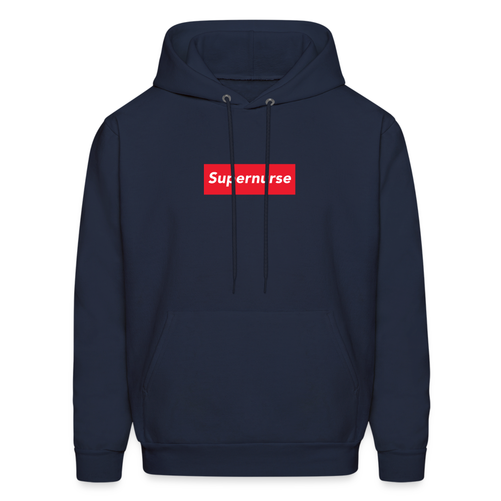 Supernurse Men's Hoodie - navy