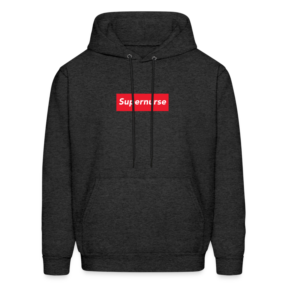 Supernurse Men's Hoodie - charcoal grey