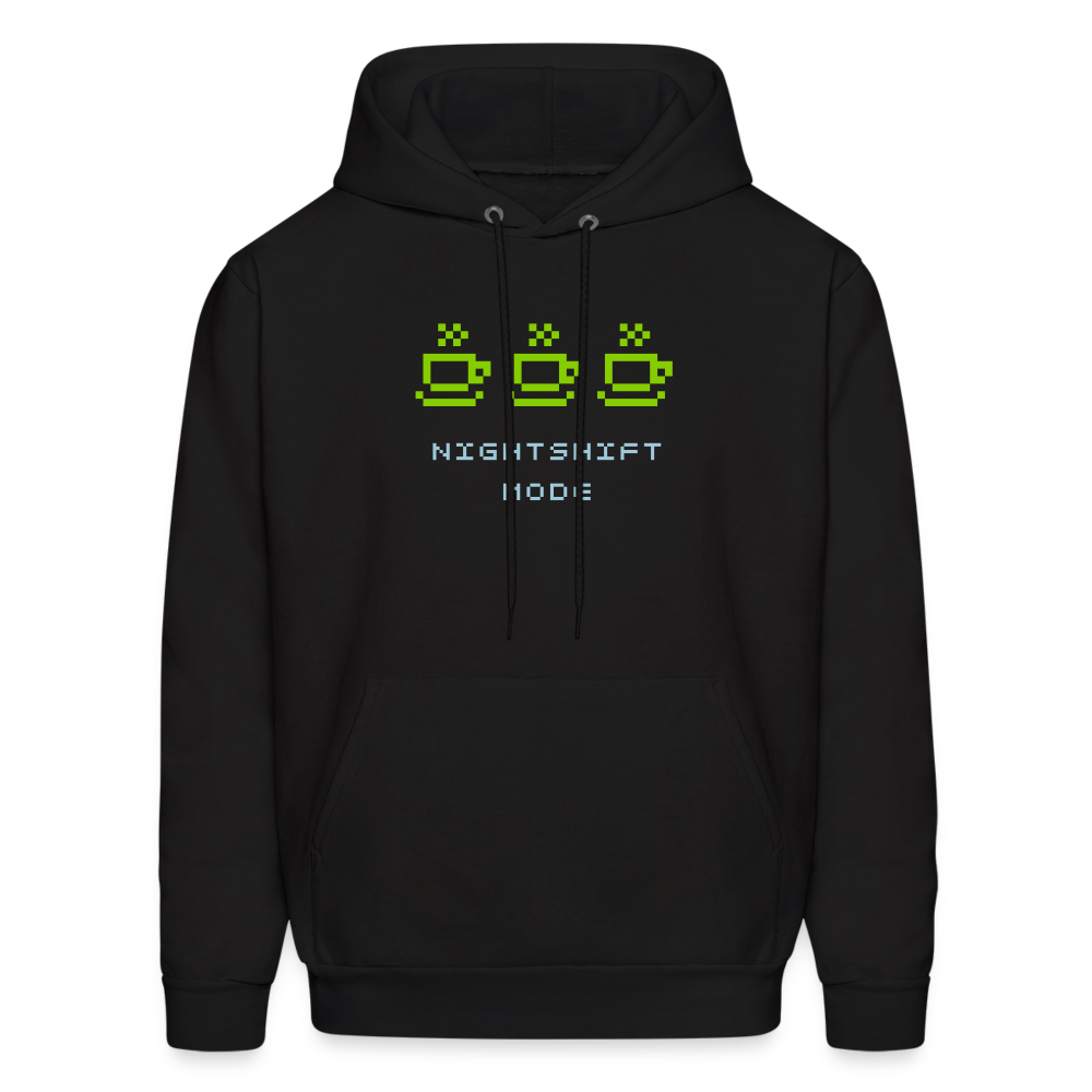 Nightshift Mode Men's Hoodie - black