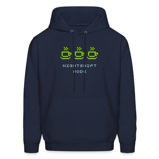 Nightshift Mode Men's Hoodie - navy