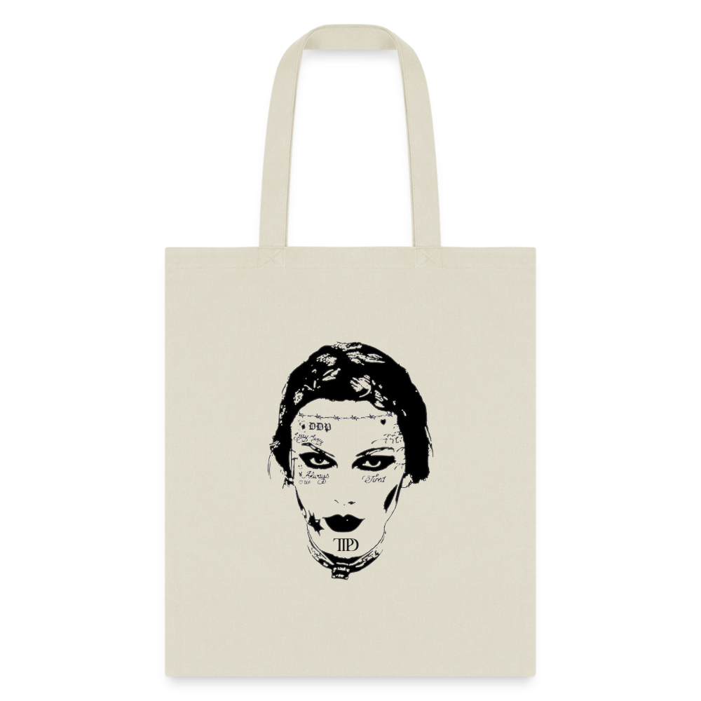 Fortnight Taylor Swift Post Malone Tattoo TTPD Tote Bag - natural