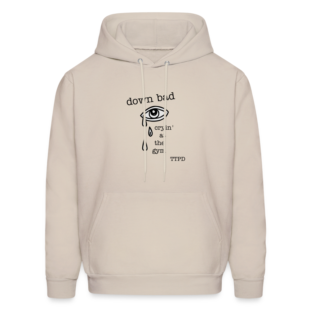 Down Bad Men's Hoodie - Sand
