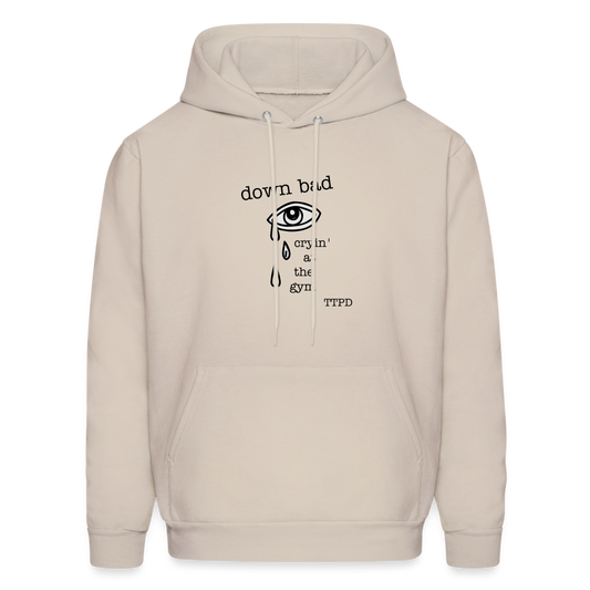 Down Bad Men's Hoodie - Sand