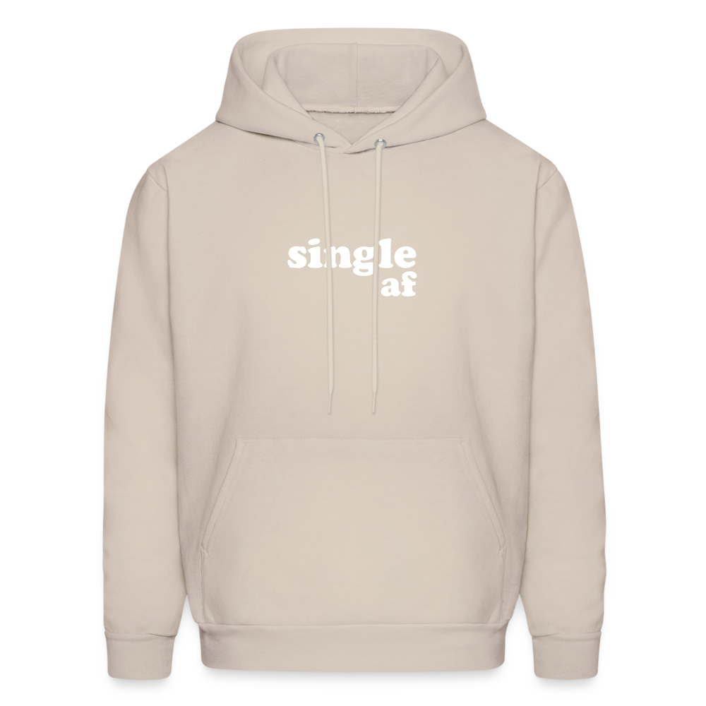 Single af Men's Hoodie - Sand