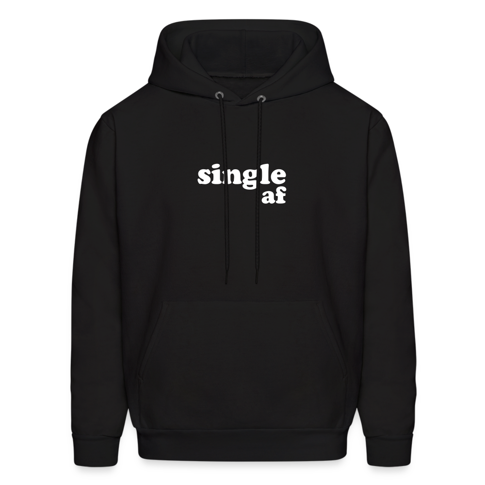 Single af Men's Hoodie - black