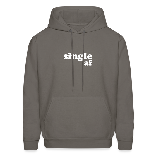 Single af Men's Hoodie - asphalt gray