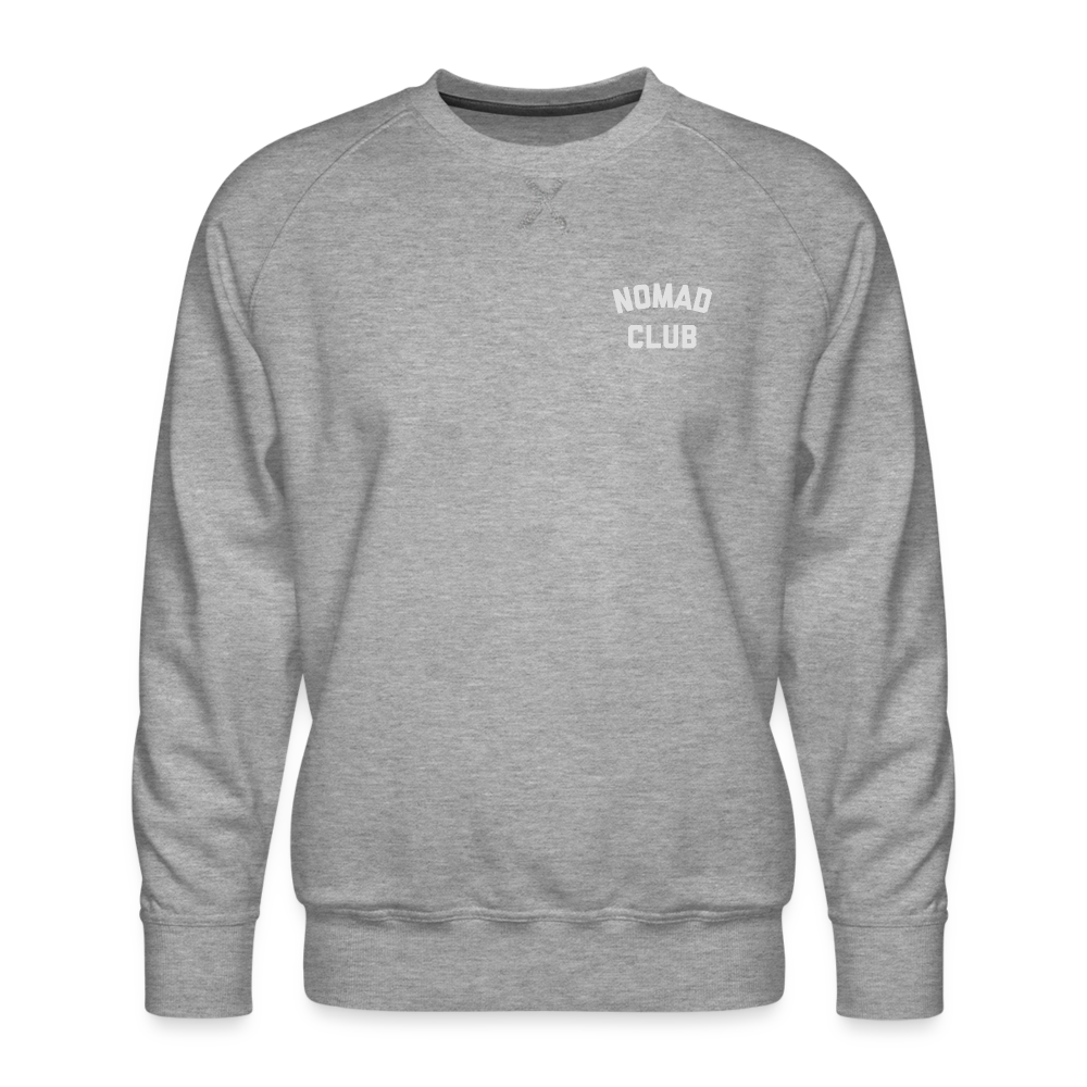 Nomad Club Men’s Premium Sweatshirt - heather grey