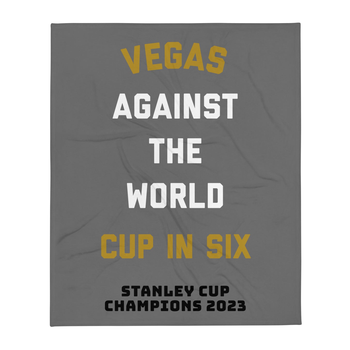 Vegas Against the World Cup in Six Throw Blanket