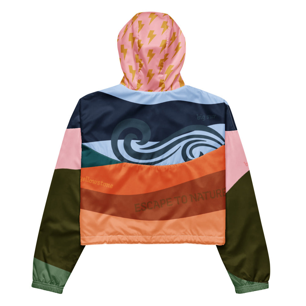 Escape to Nature Women’s cropped windbreaker